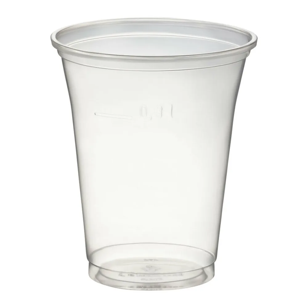 Trinkbecher Smoothiebecher Dessertbecher 300 ml, O 95mm, PET, glasklar, 50 Stk. – Bild 2