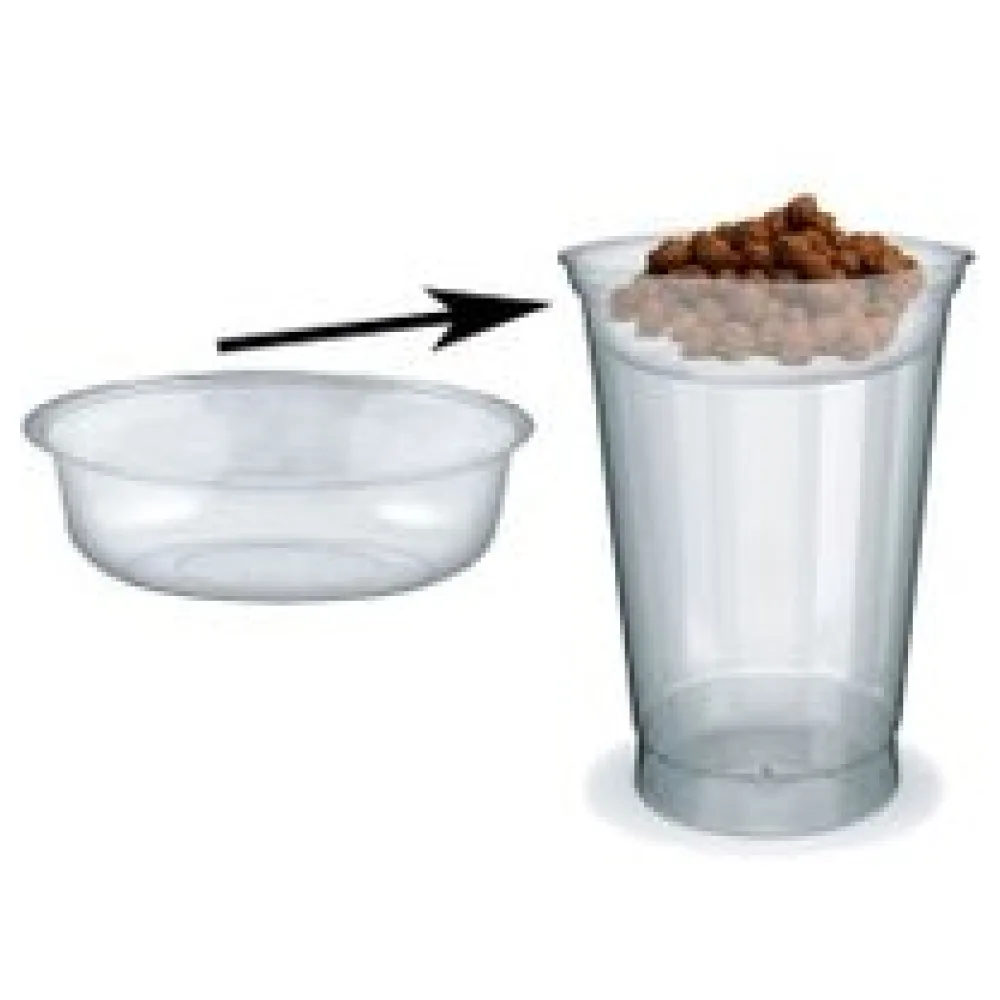Einsatz für PET-Trinkbecher Smoothiebecher Dessertbecher mit O 95 mm, 100 Stk. – Bild 3