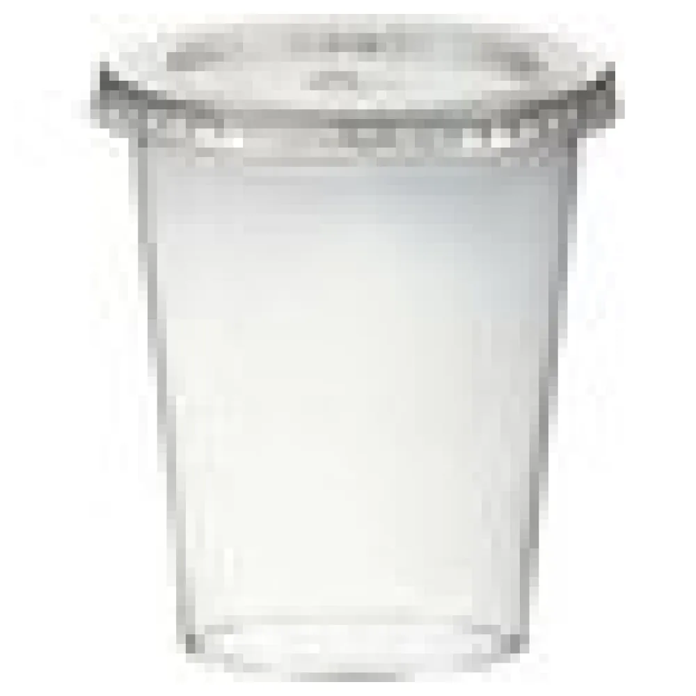 Smoothiebecher inkl. Deckel mit Schlitz 300 ml, O 95mm, PET, glasklar, 50 Stk. – Bild 4