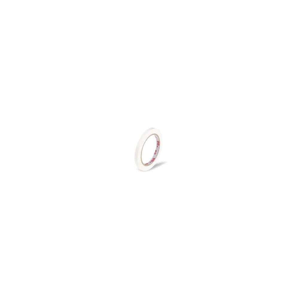 Klebeband Markierungsband Beutelverschluss PVC, 9mm x 66m, weiß