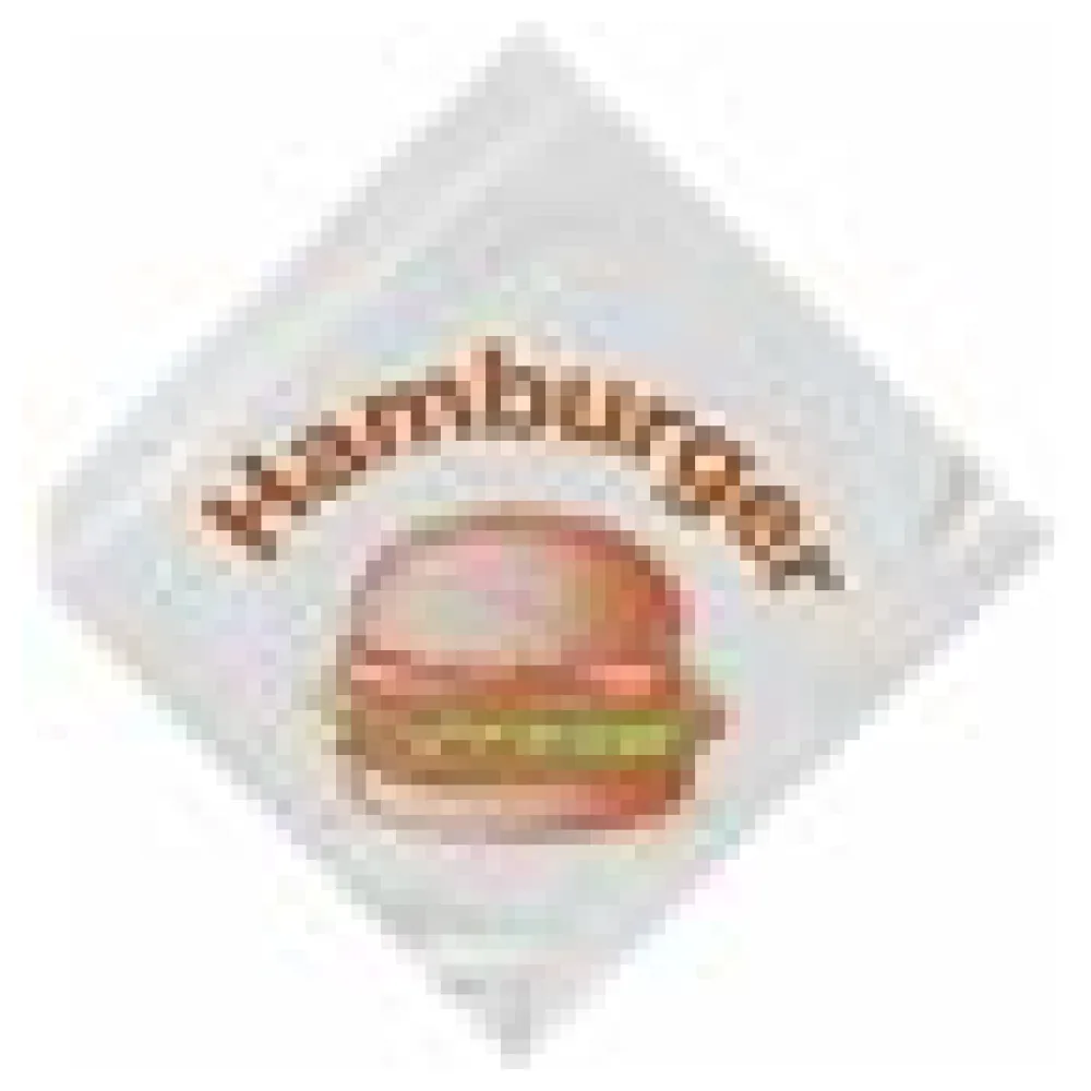 Hamburgerbeutel 16 x 16 cm, oben und 1x seitlich offen, 500 Stk. – Bild 4