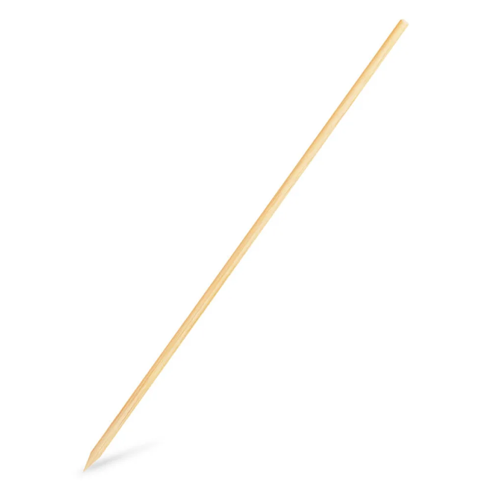 Bambus Schaschlikstäbe Bambusspieße robust splitterfrei 20 cm, 200 Stk. – Bild 2