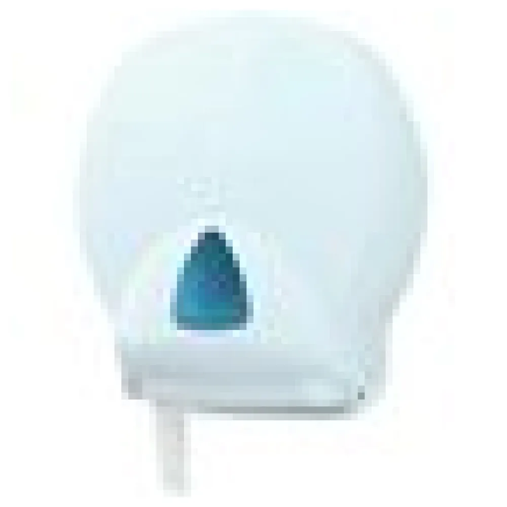 QTS INTRO GASTRO Jumbo Toilettenpapierspender absperrbar bis 28 cm O weiß – Bild 4