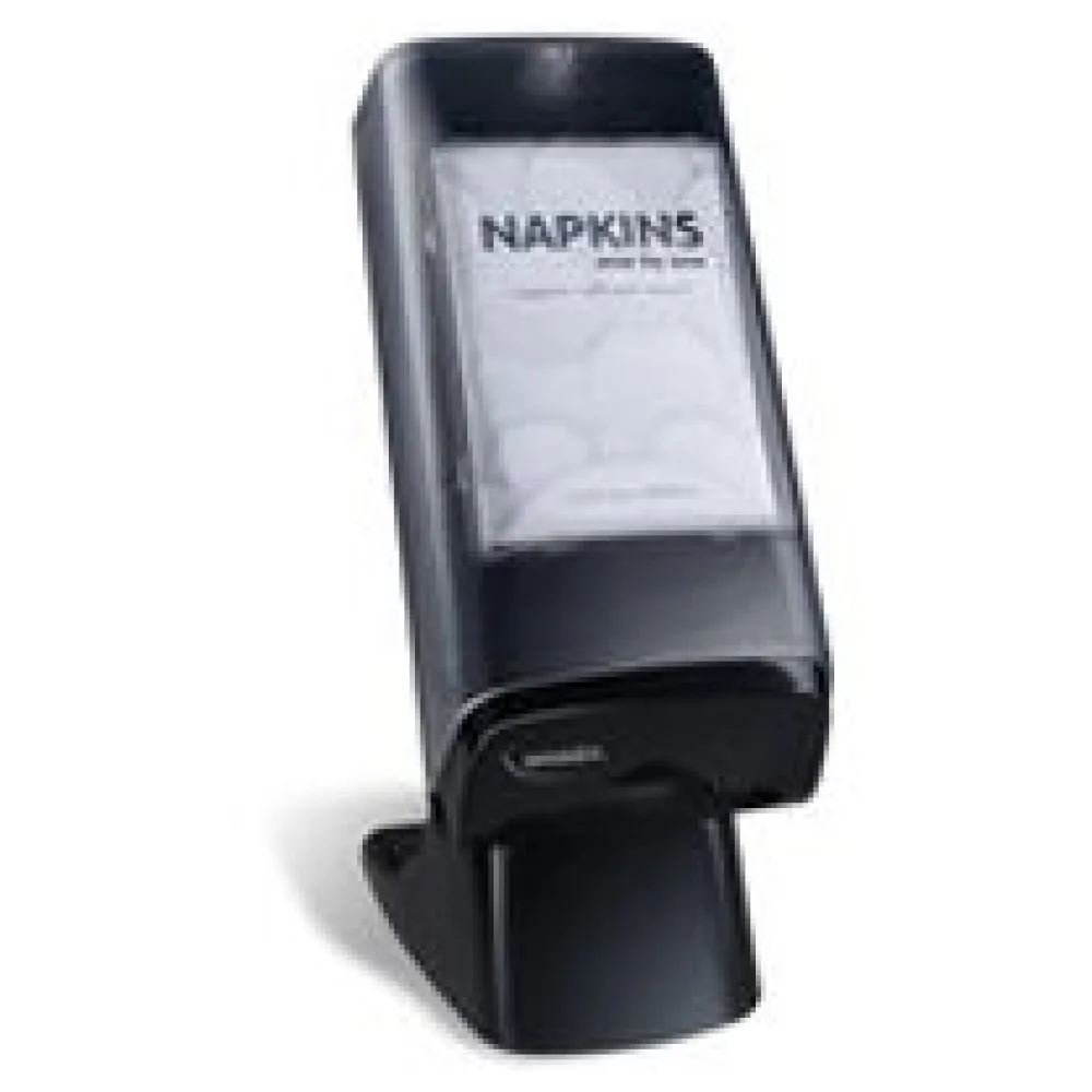 NAPKINS Standspender für Spenderservietten modernes Design schwarz ABS – Bild 3