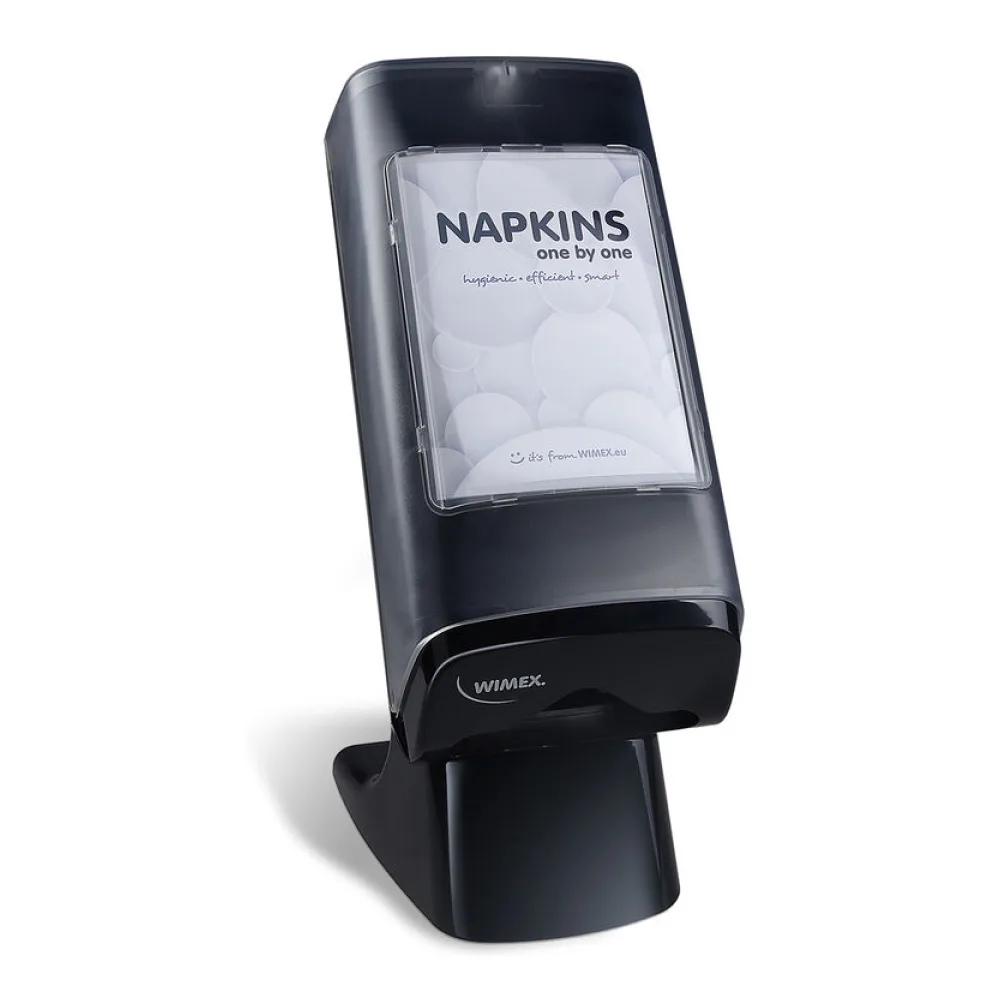 NAPKINS Standspender für Spenderservietten modernes Design schwarz ABS – Bild 2