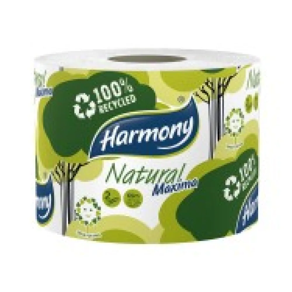 Toilettenpapier 2-lagig "Harmasan Natural Maxima" garantierte Länge 69 m