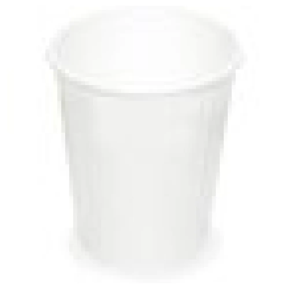 Heiß- und Kaltgetränkebecher Pappbecher weiß 200ml 280ml, O 80mm, 50 Stk. – Bild 4