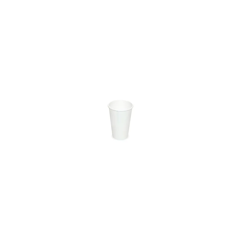 Heiß- und Kaltgetränkebecher Pappbecher weiß 250ml 330ml, O 80mm, 50 Stk.