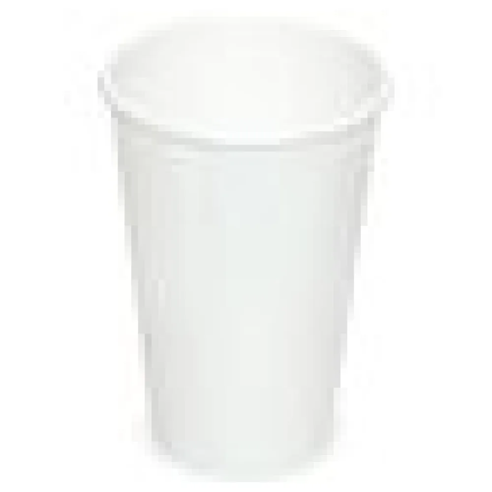 Heiß- und Kaltgetränkebecher Pappbecher weiß 250ml 330ml, O 80mm, 50 Stk. – Bild 4