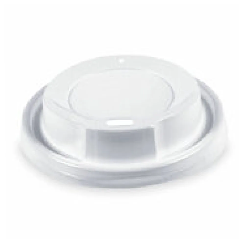 Domdeckel weiß für Espresso und Ristretto Kaffeebecher mit 62mm O, 50 Stk.