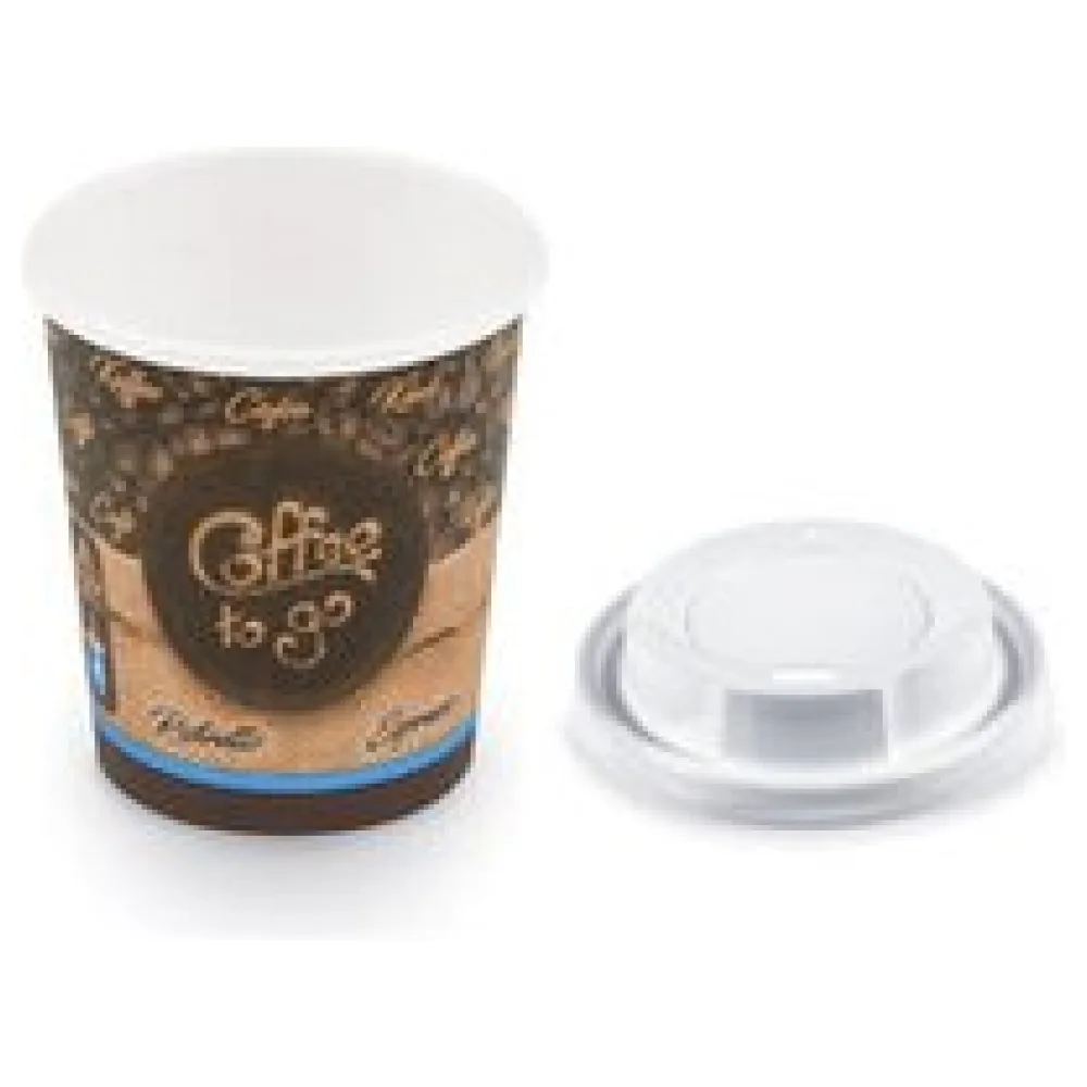 Coffee To Go Becher Espresso Ristretto mit Trinkdeckel 80 ml 110 ml, 50 Stk. – Bild 3