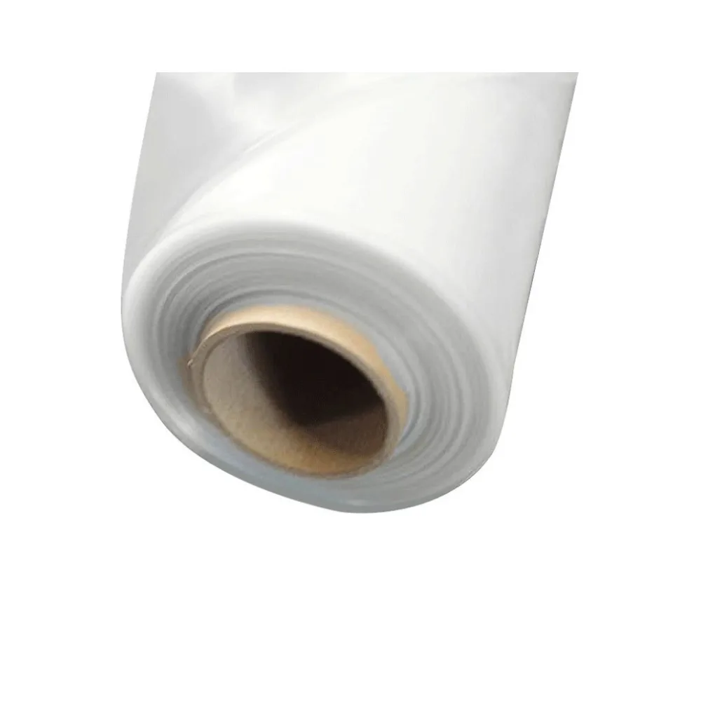 Abdeckfolie Baufolie, transparent / milchig 2000mm x 50m, 150my LDPE – Bild 2