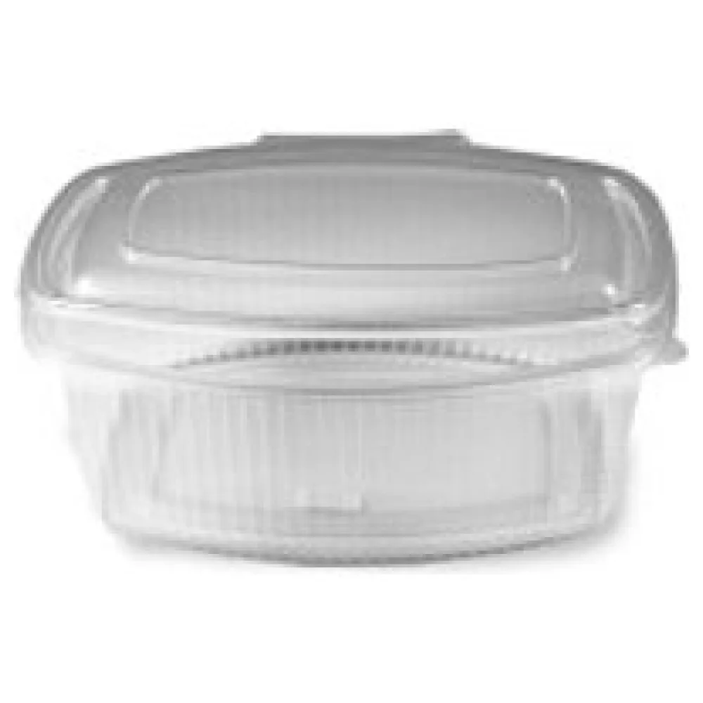 Feinkostbecher klar mit angehängtem Deckel 250 ml PP, 50 Stk. – Bild 3