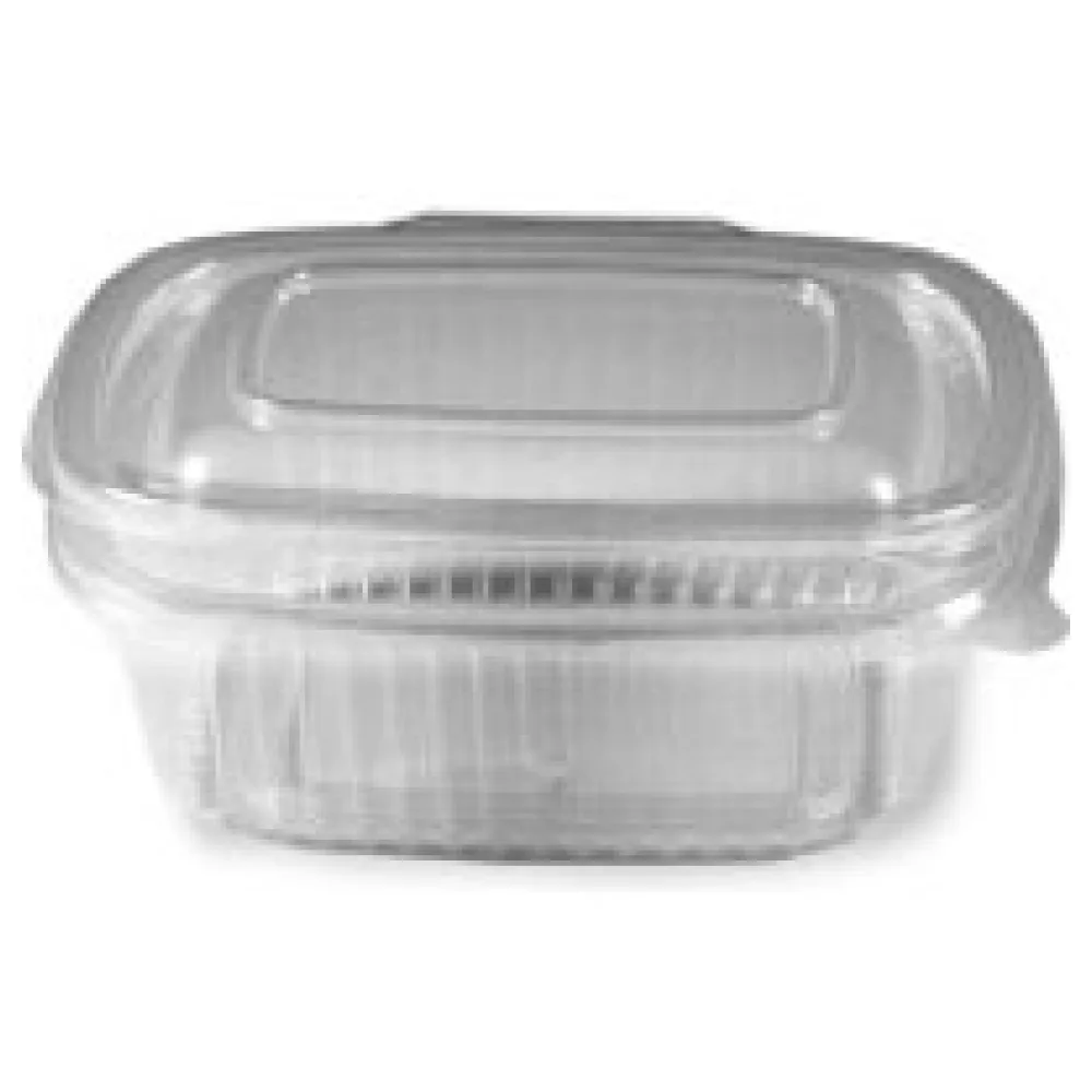 Feinkostbecher klar mit angehängtem Deckel 375 ml PP, 50 Stk. – Bild 3