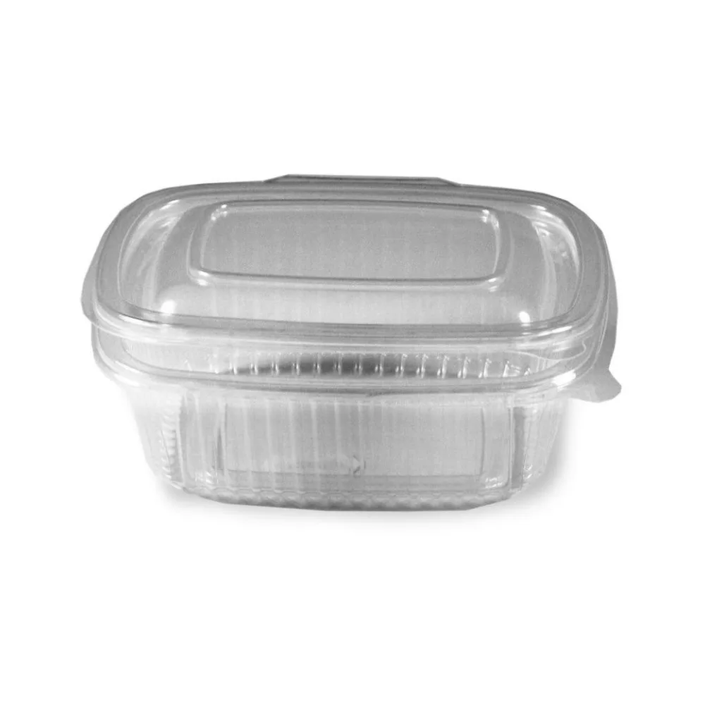 Feinkostbecher klar mit angehängtem Deckel 375 ml PP, 50 Stk. – Bild 2