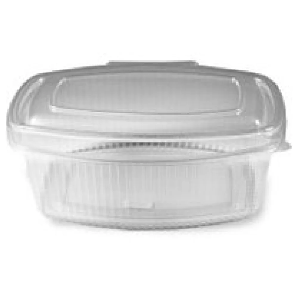 Feinkostbecher klar mit angehängtem Deckel 2000 ml PP, 25 Stk. – Bild 3