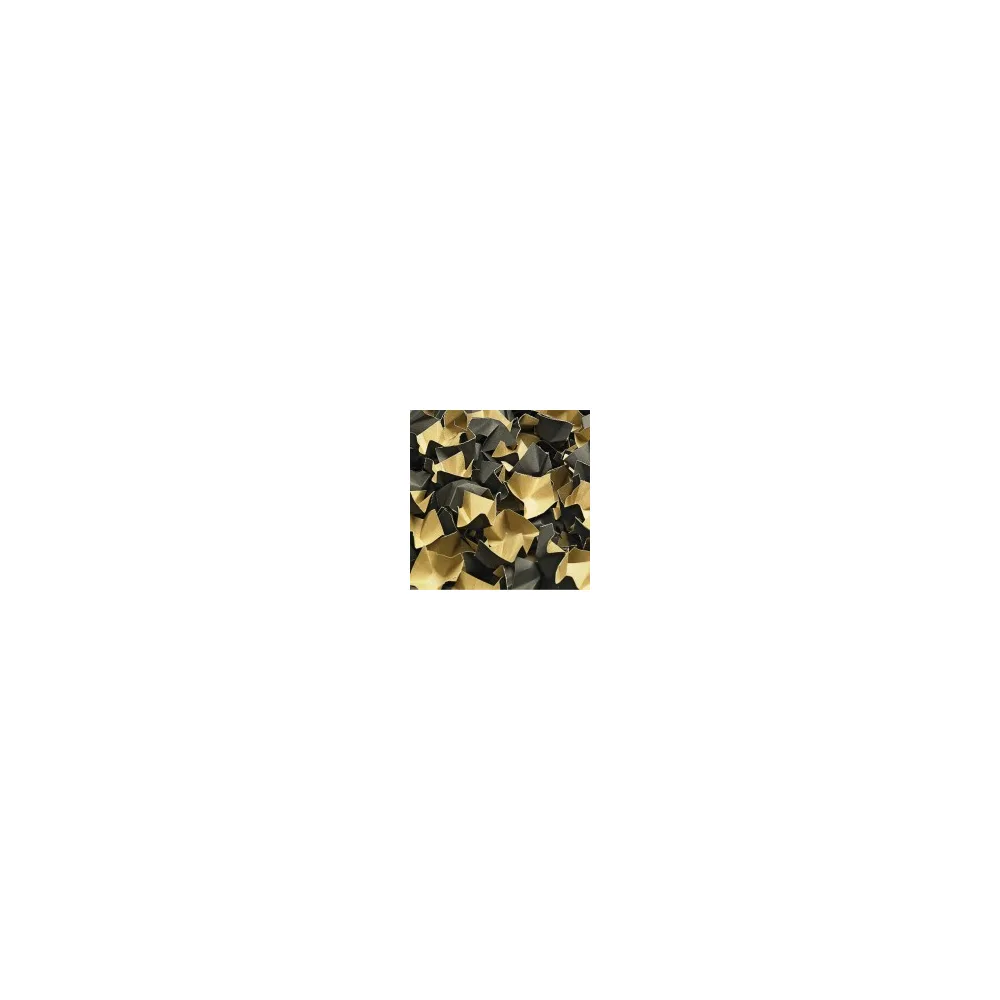 DECOFILL dekorative Papier-Verpackungschips Polsterchips, schwarz, 400 Liter