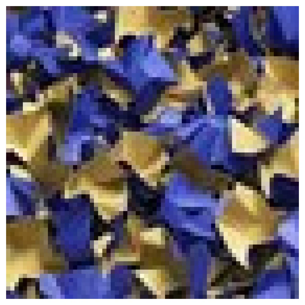 DECOFILL dekorative Papier-Verpackungschips Polsterchips, blau, 400 Liter – Bild 4
