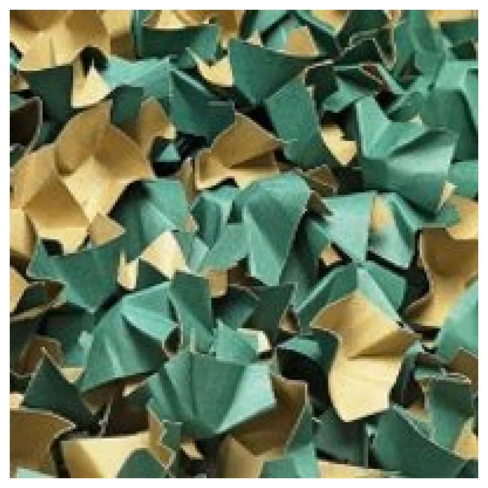 DECOFILL dekorative Papier-Verpackungschips Polsterchips, grün, 400 Liter – Bild 3