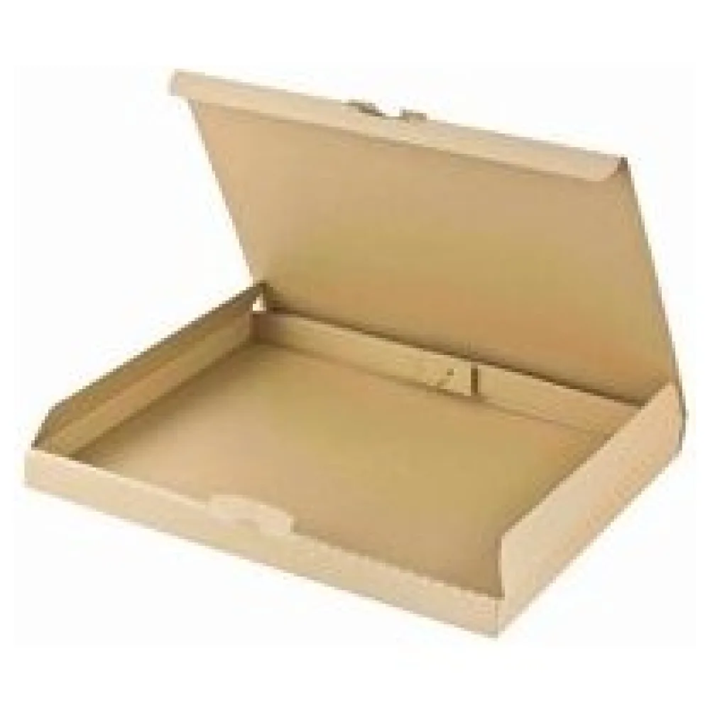 Versandkarton 310x225x30mm schnelle Aufrichtung Steckverschluss Maxibrief DHL briefkastentauglich Höhe 3cm A4 braun – Bild 3