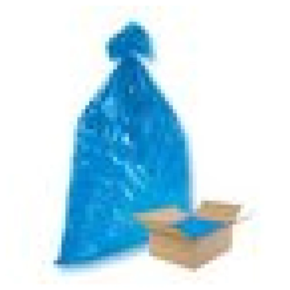 LDPE-Seitenfalten-Müllsäcke 240 L, 650 + 550 x 1350 mm, Typ 100 = 85 my, 50 Stk. – Bild 4