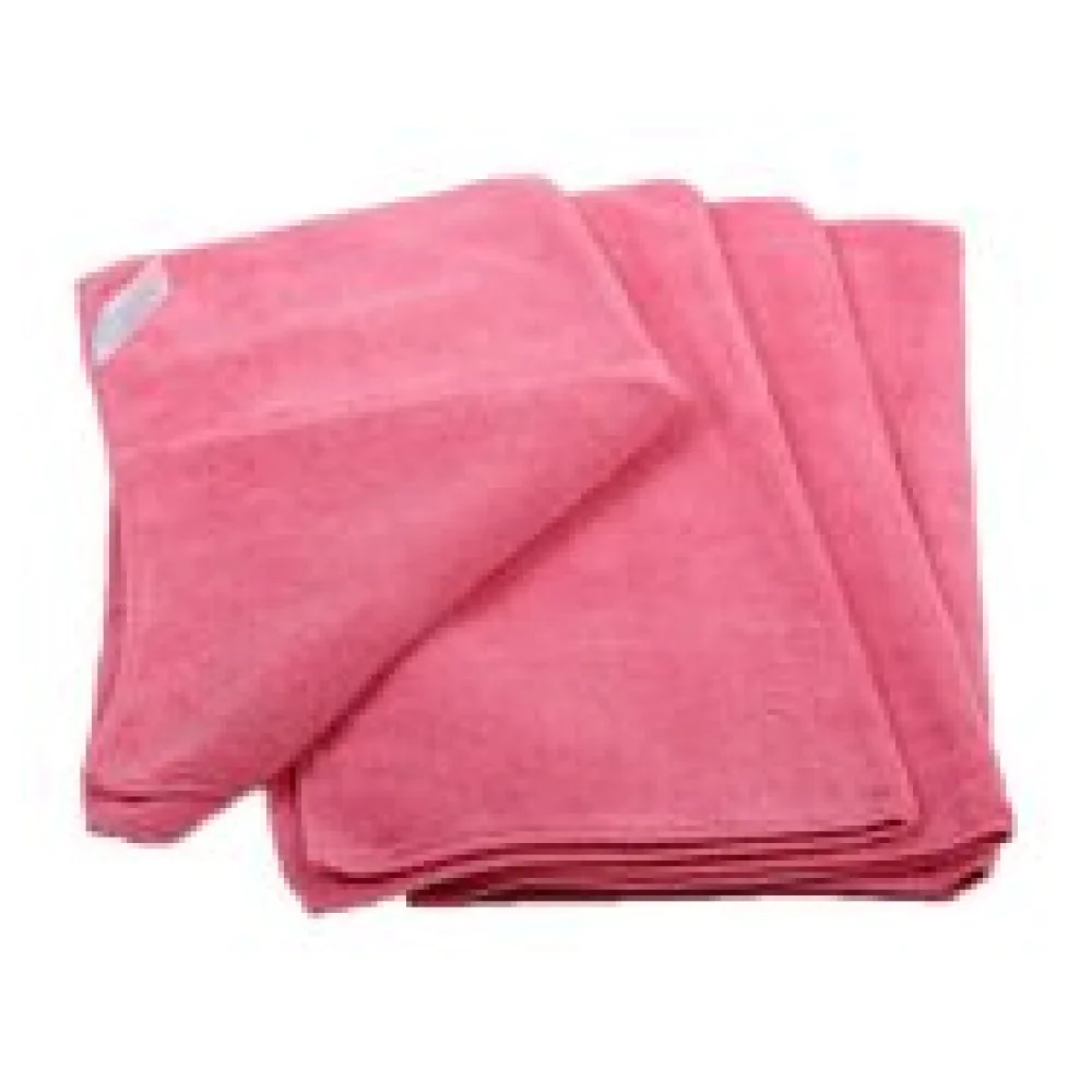 Premium Mikrofasertücher 40x40cm rosa, waschbar extra stark, 20 Stk.