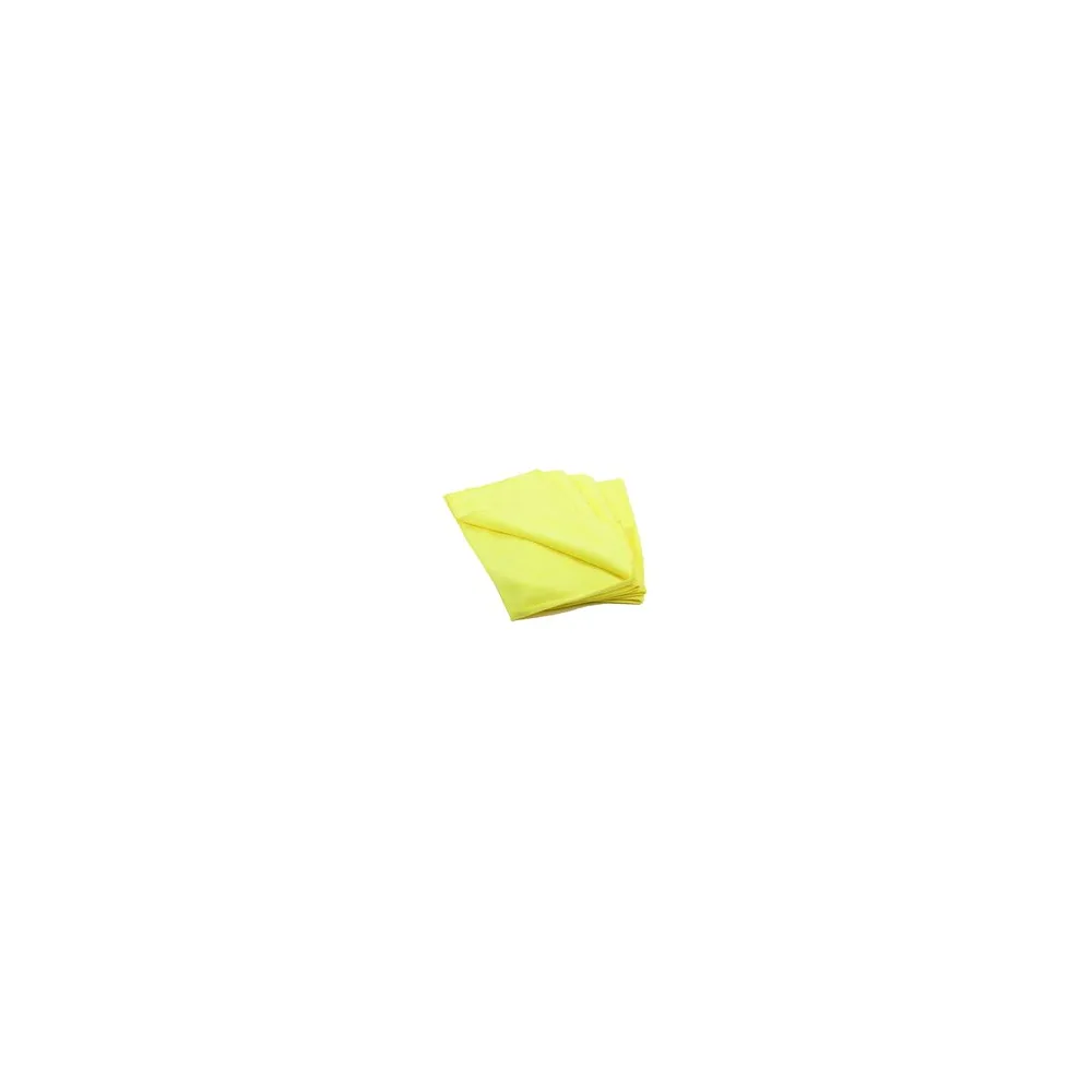 Premium Mikrofasertücher 40x40cm gelb, waschbar extra stark, 20 Stk.