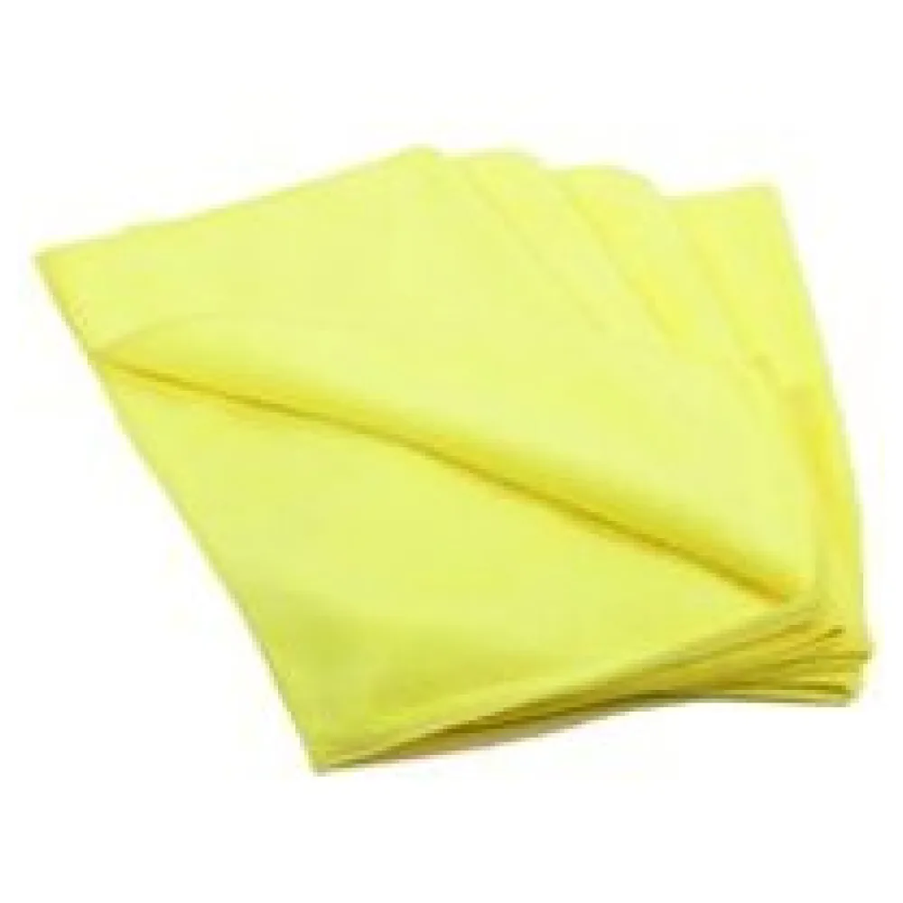 Premium Mikrofasertücher 40x40cm gelb, waschbar extra stark, 20 Stk. – Bild 3