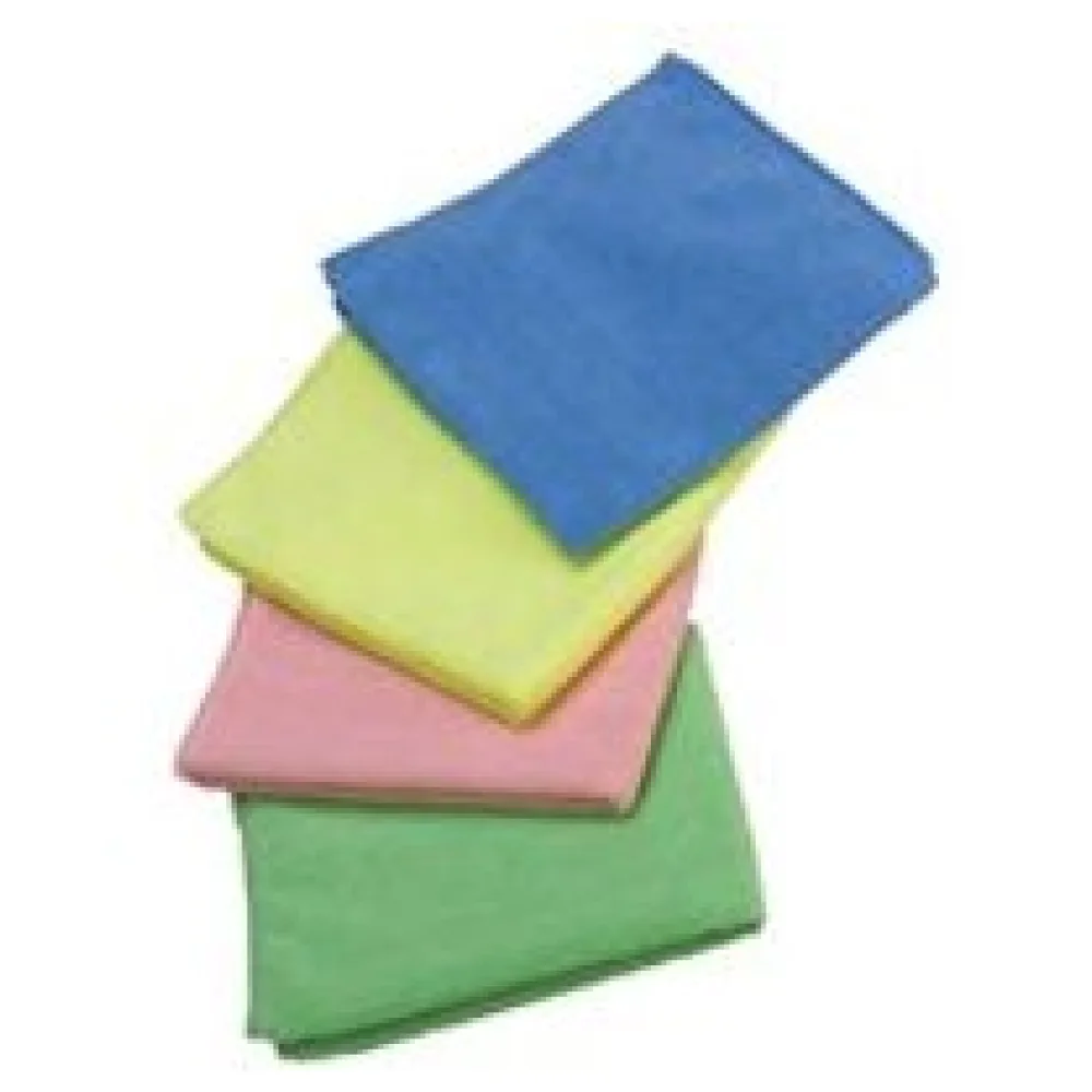 Premium Mikrofasertücher Set 40x40cm, blau rot grün gelb, extra stark, 20 Stk. – Bild 3