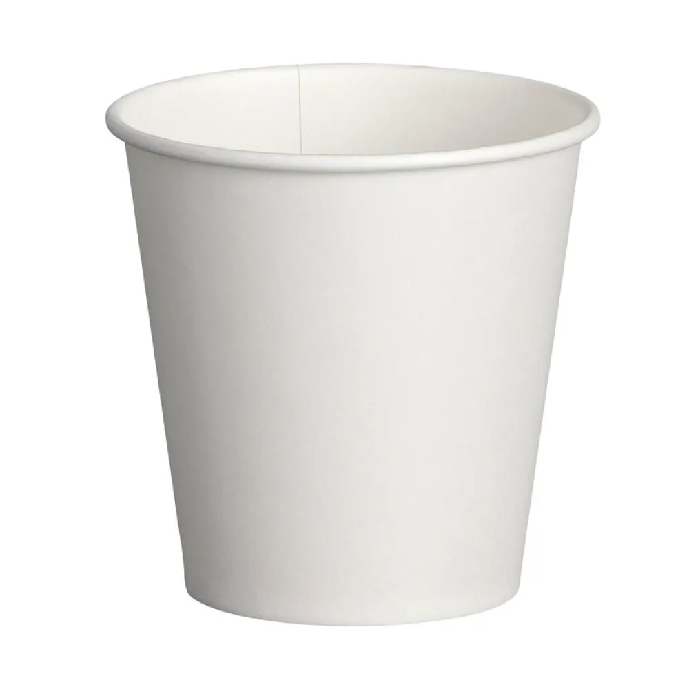 Espresso Kaffeebecher weiß 80 ml 110 ml Pappe beschichtet, 50 Stk. – Bild 2
