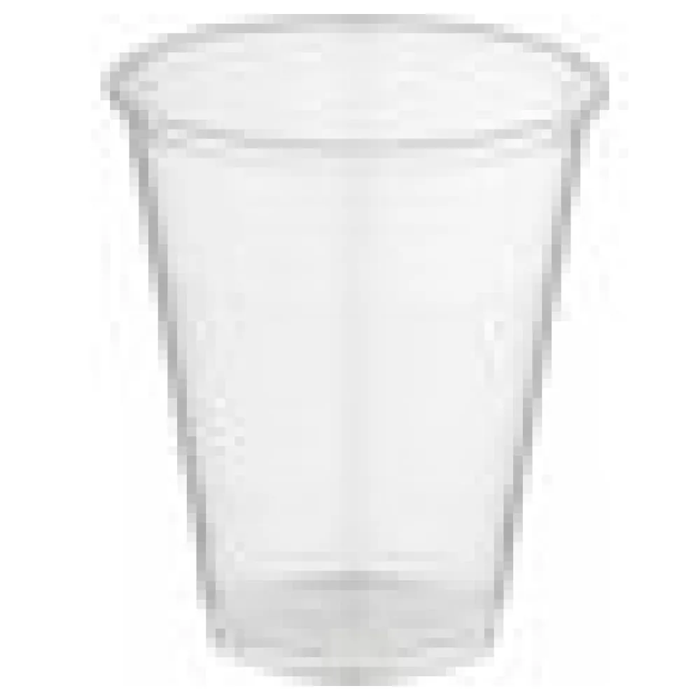 Trinkbecher klar mit Eichstrich 0,3 l, 300ml, PP, stabil, O 95 mm, 50 Stk. – Bild 4