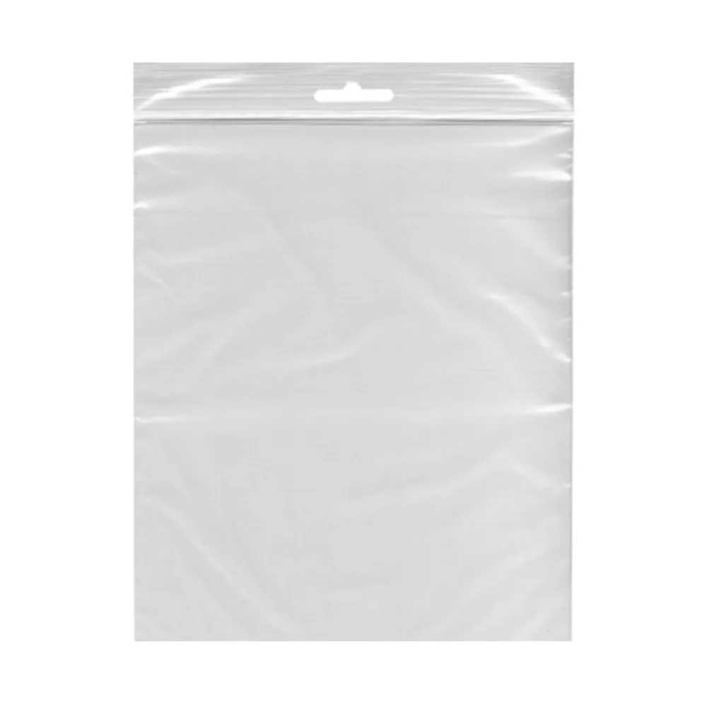 Druckverschlussbeutel 120 x 170 mm mit Eurolochung, 90 my, extrastark, 100 Stk. – Bild 2
