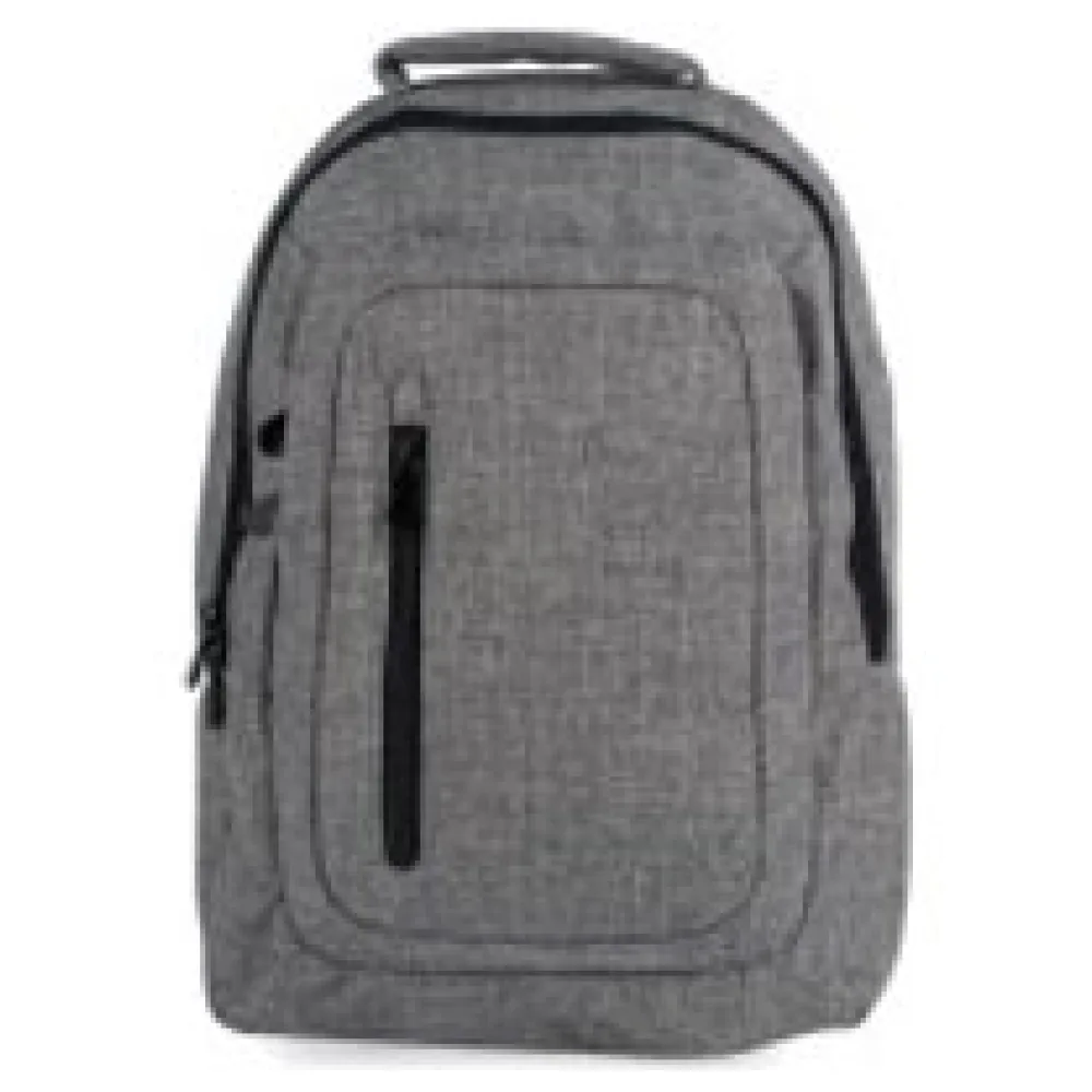 Laptop Notebook Rucksack aus recycelten Pet-Flaschen 445 x 300 x 95 mm, grau – Bild 3