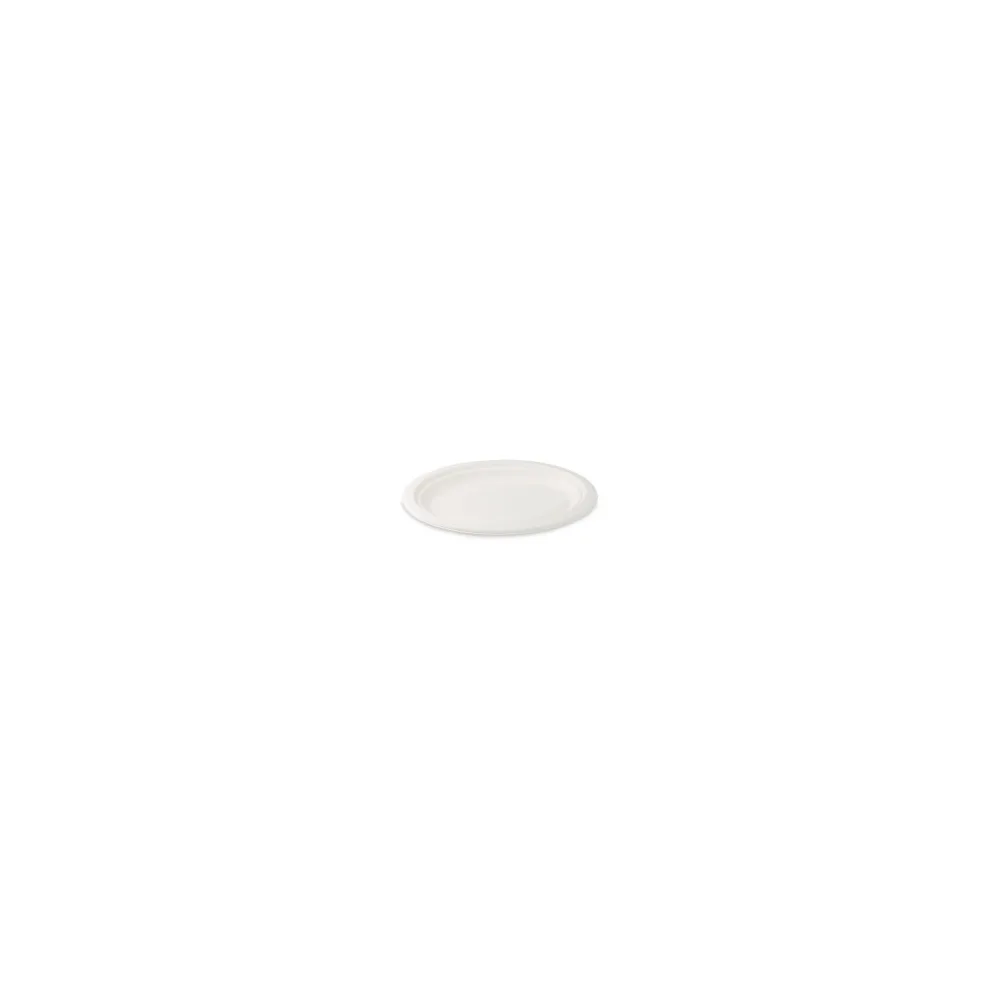 Bio Servierteller Fleischteller oval aus Zuckerrohr Bagasse 26 x 20 cm, 50 Stk.