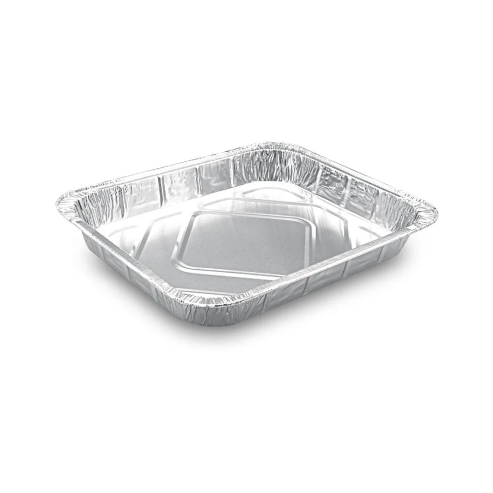 Aluschalen Backform Auflaufform Gastronorm 326x262x40mm 2450ml Typ 1/2, 100 Stk. – Bild 2