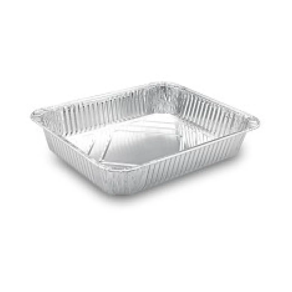 Aluschalen Backform Auflaufform Gastronorm 326x262x60mm 3610 ml TYP 1/2, 25 Stk.