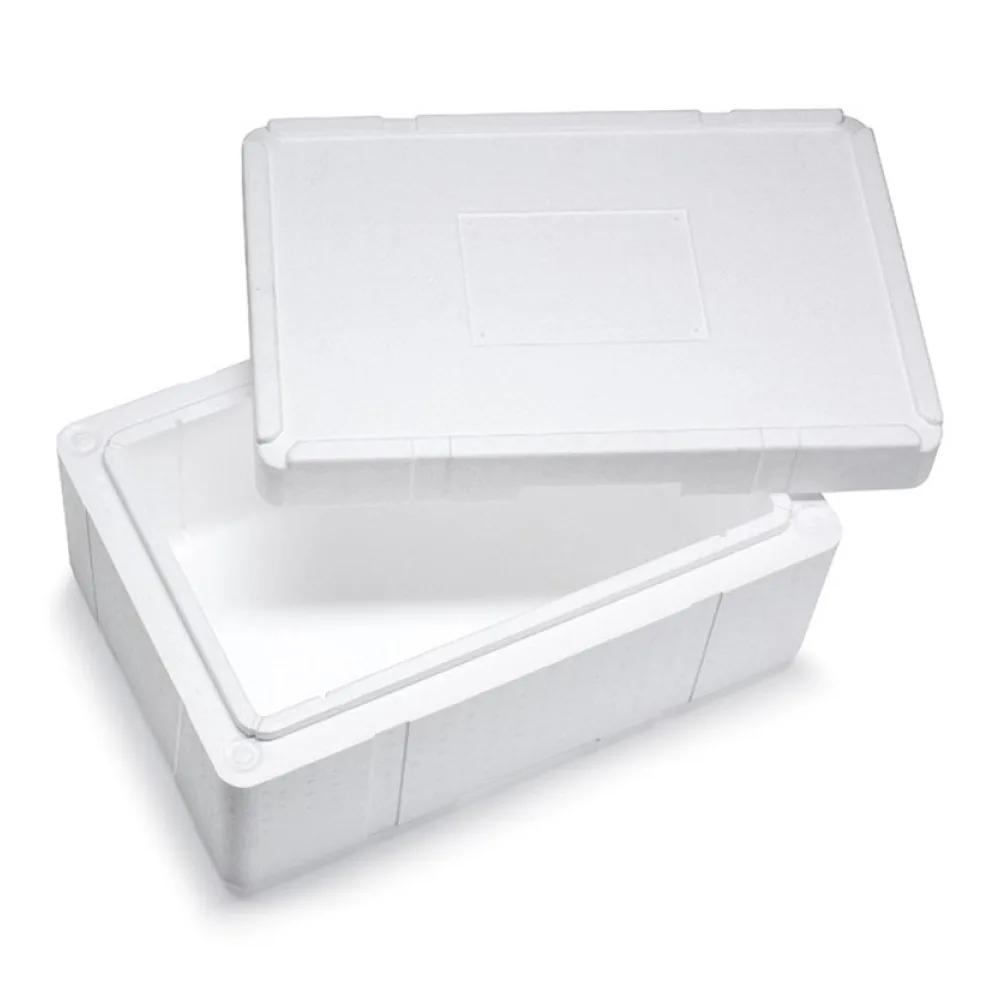 Isolierboxen mit Deckel aus Styropor EPS, 596 x 396 x 277 mm, 25 Liter – Bild 2