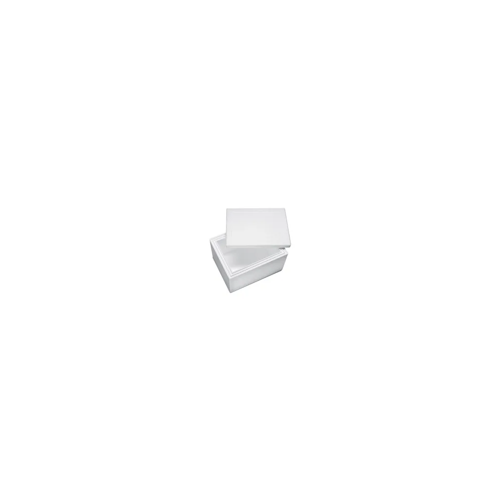Isolierboxen mit Deckel aus Styropor EPS, 570 x 445 x 350 mm, 40,5 Liter