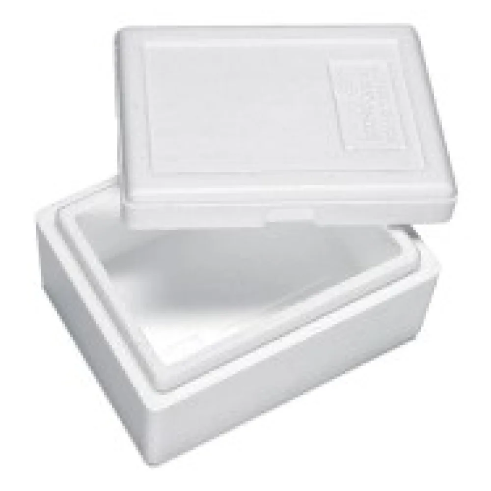 Isolierboxen mit Deckel aus Styropor EPS, 210 x 165 x 115 mm, 1,5 Liter
