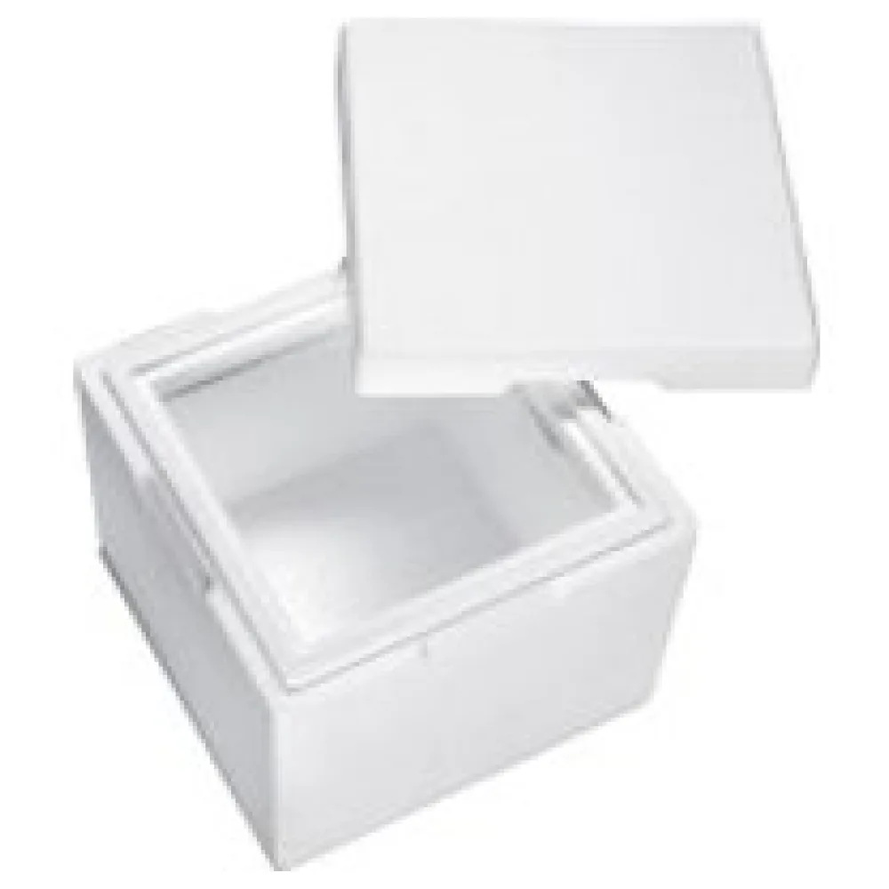 Isolierboxen mit Deckel aus Styropor rEPS, 350 x 350 x 300 mm, 12,5 Liter – Bild 3