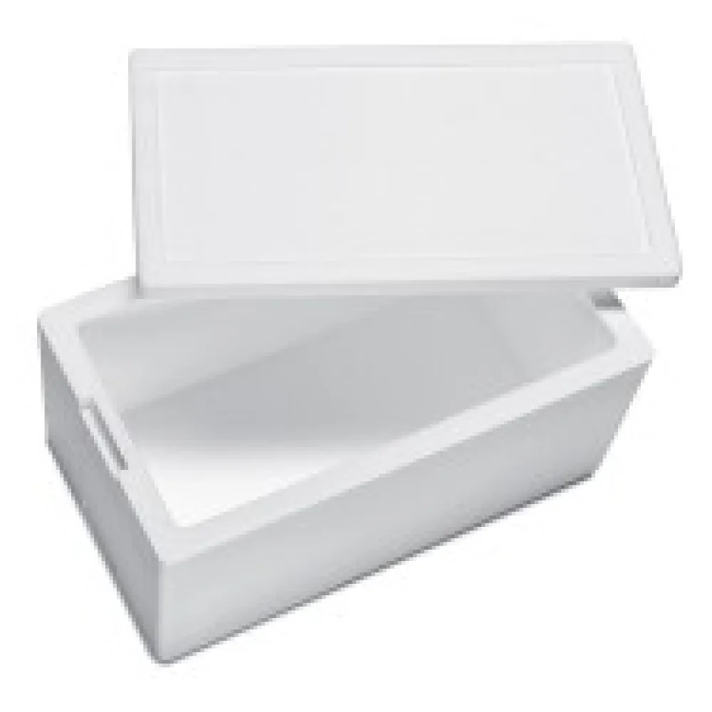 Isolierboxen mit Deckel aus Styropor EPS, 485 x 270 x 235 mm, 16 Liter