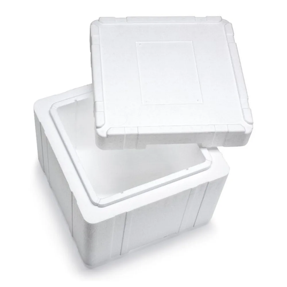 Isolierboxen mit Deckel aus Styropor EPS, 390x 390 x 329 mm, 18,8 Liter – Bild 2