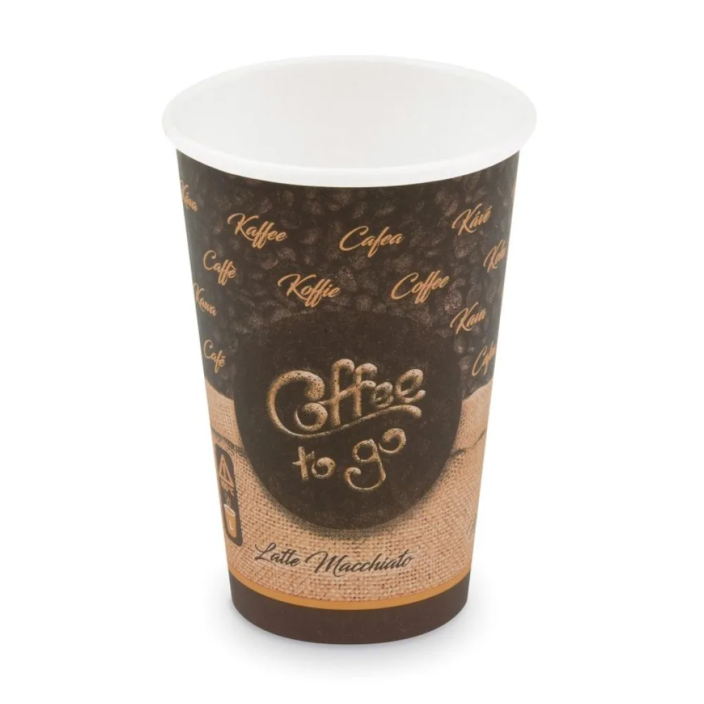 Kaffeebecher L 'Coffee To Go' Mocaccino Cappuccino Melange 250ml 330ml, 50 Stk. – Bild 2