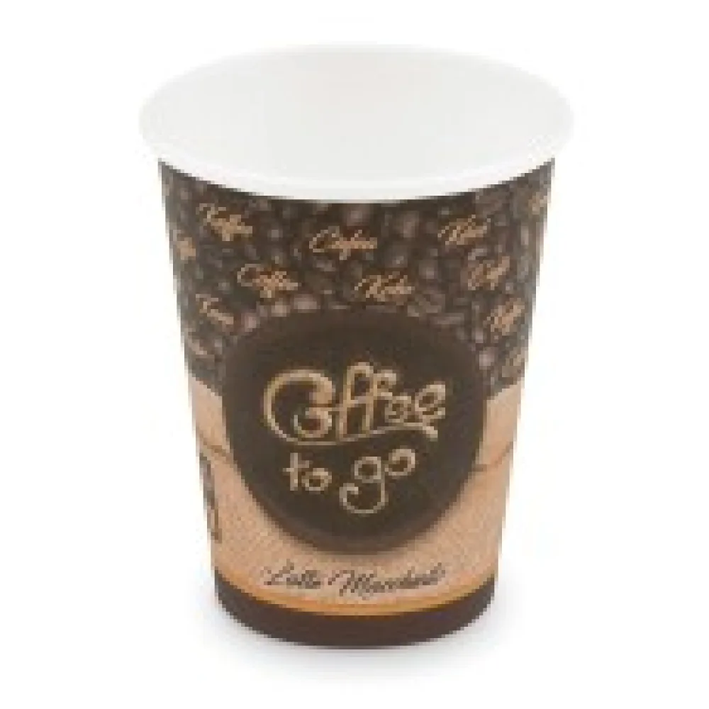 Kaffeebecher L 'Coffee To Go' Latte Macchiato, Melange 350ml 420ml, 50 Stk.