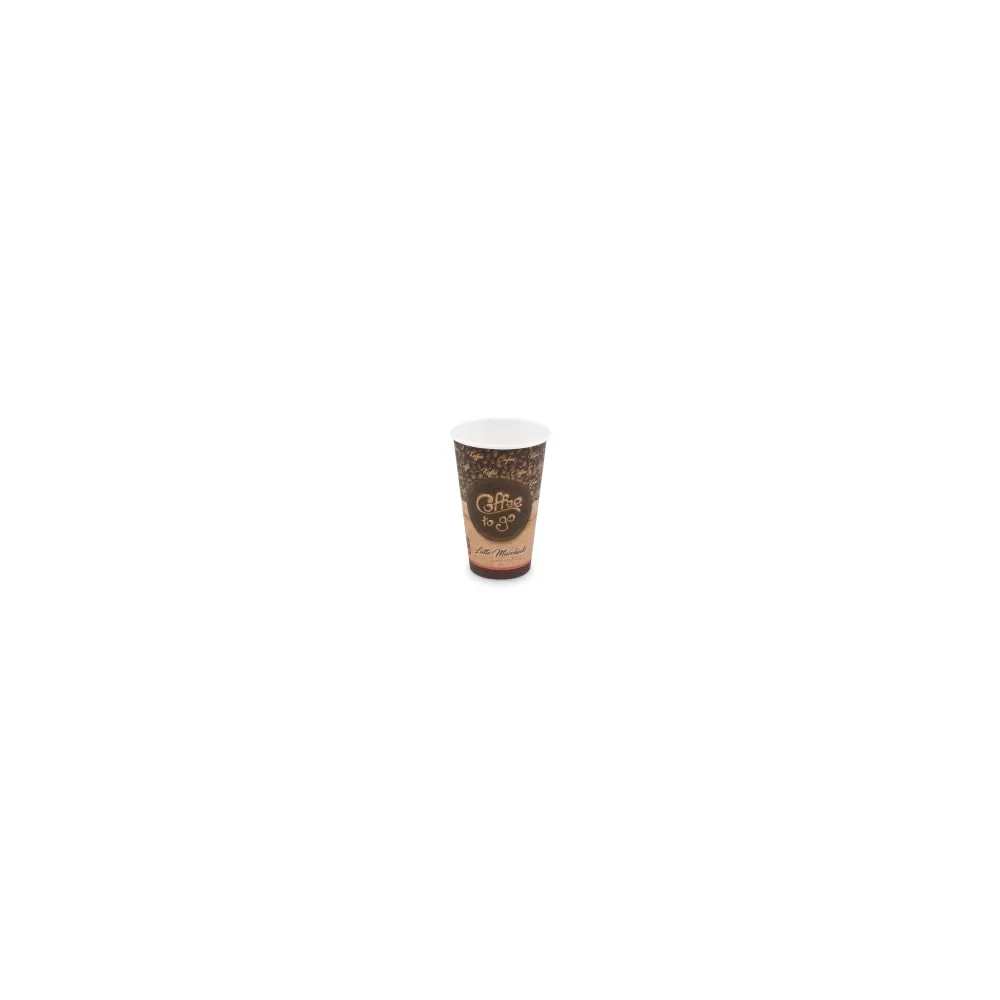 Kaffeebecher XL 'Coffee To Go' Latte Macchiato, Cappuccino 400ml 510ml, 50 Stk.