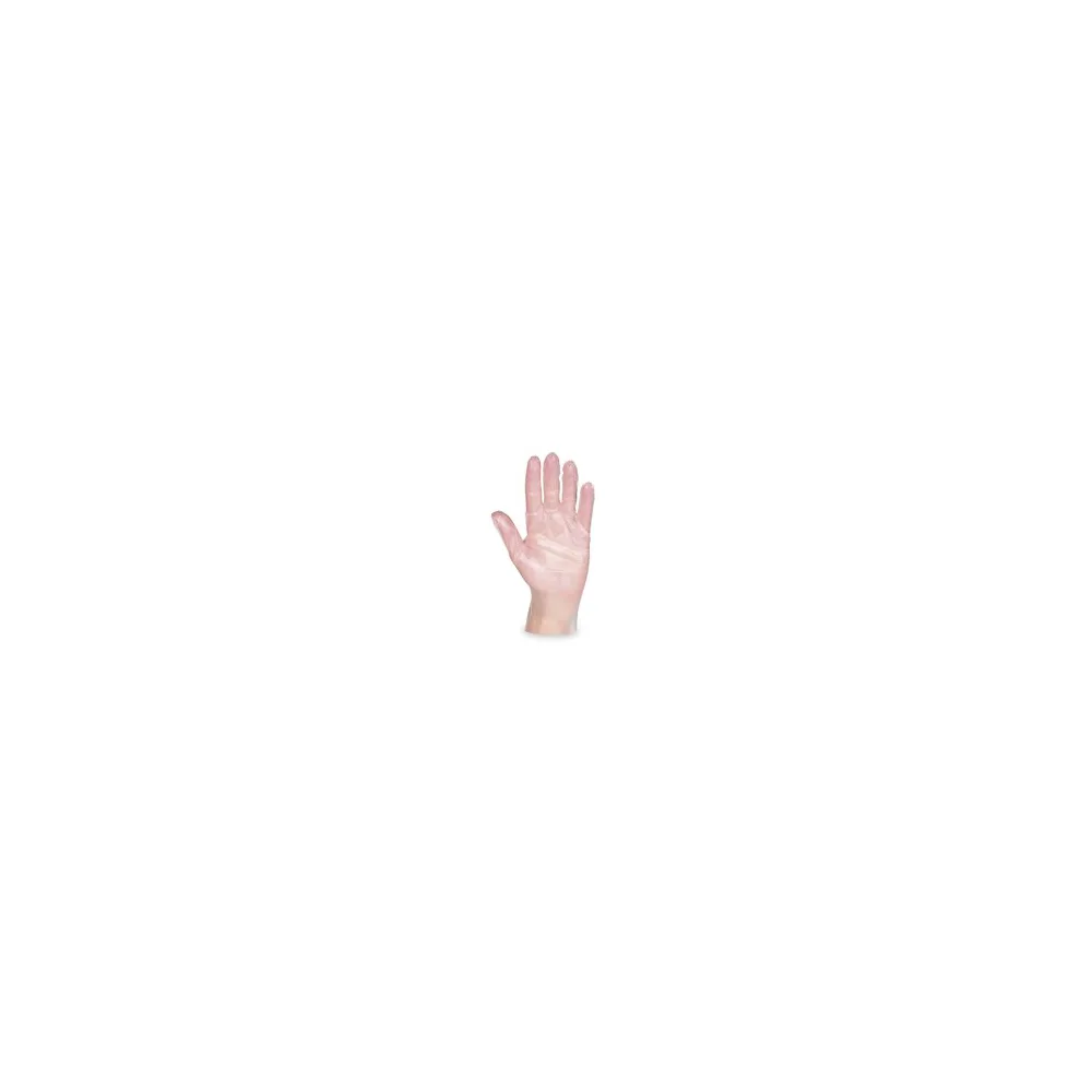 Einweghandschuhe transparent aus TPE ungepudert Latexfrei Gr. M, 200 Stk.