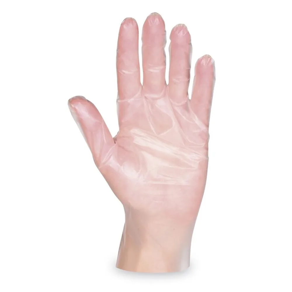 Einweghandschuhe transparent aus TPE ungepudert Latexfrei Gr. M, 200 Stk. – Bild 2