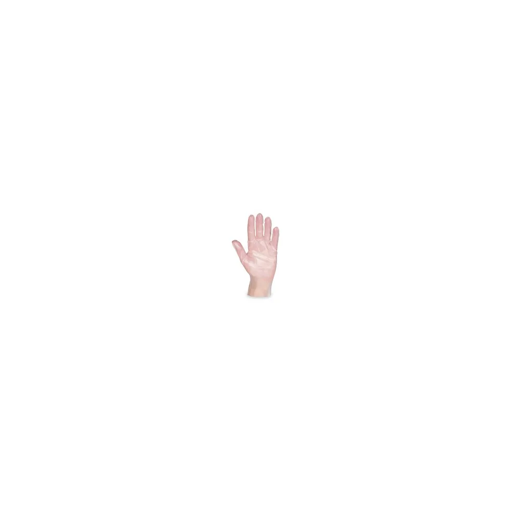 Einweghandschuhe transparent aus TPE ungepudert Latexfrei Gr. L, 200 Stk.
