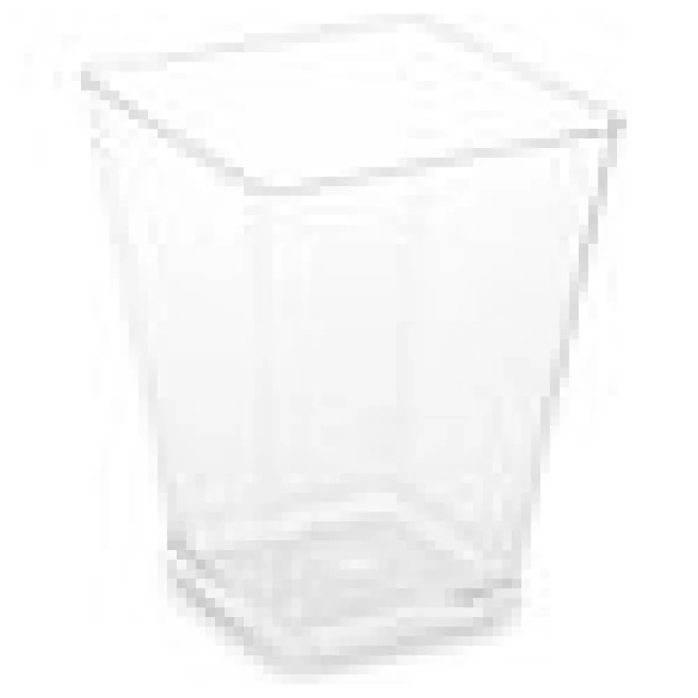 Fingerfood-Becher eckig, klar, 160 ml PS, 5,8 x 5,8 x 7,6 cm, 20 Stk. – Bild 4