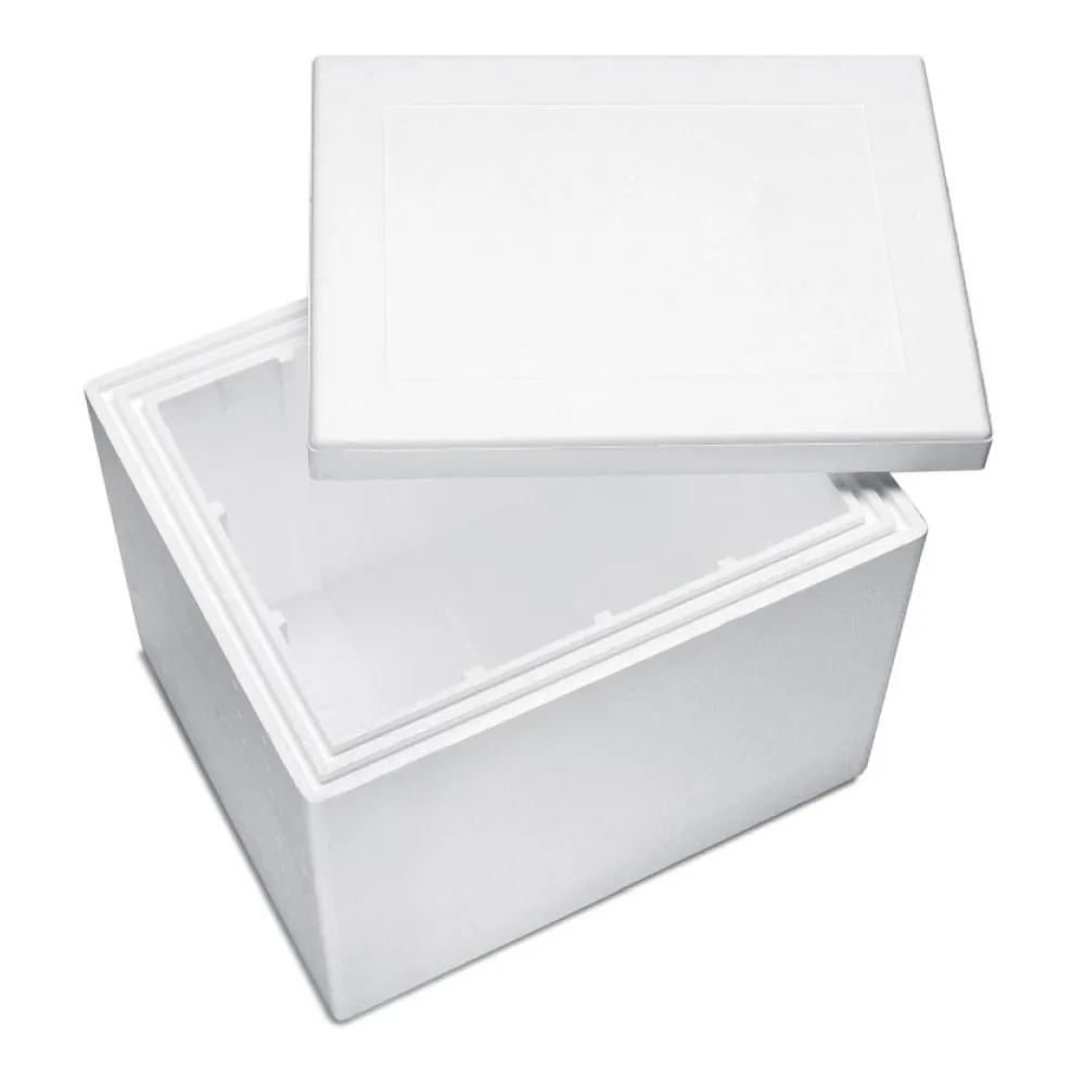 Isolierboxen mit Deckel aus Styropor EPS, 600 x 485 x 490 mm, 75 Liter – Bild 2